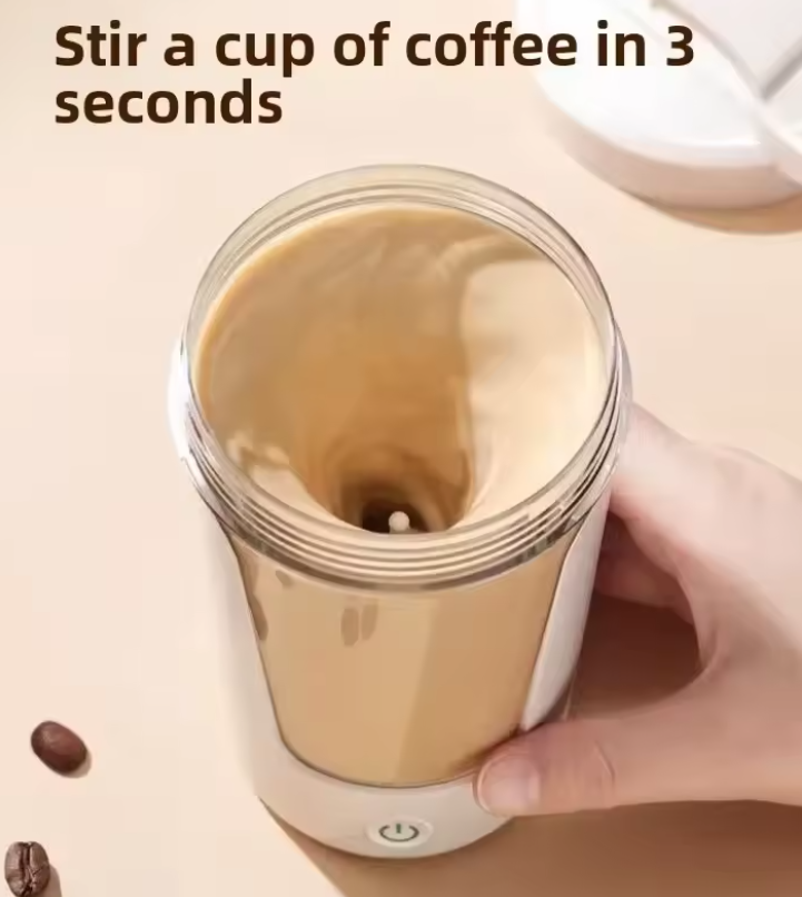 450ml Electric Automatic Mixing Cup Portable Whey Protein Shaker Bottle Battery Powered Fully Automatic Stirring Cup